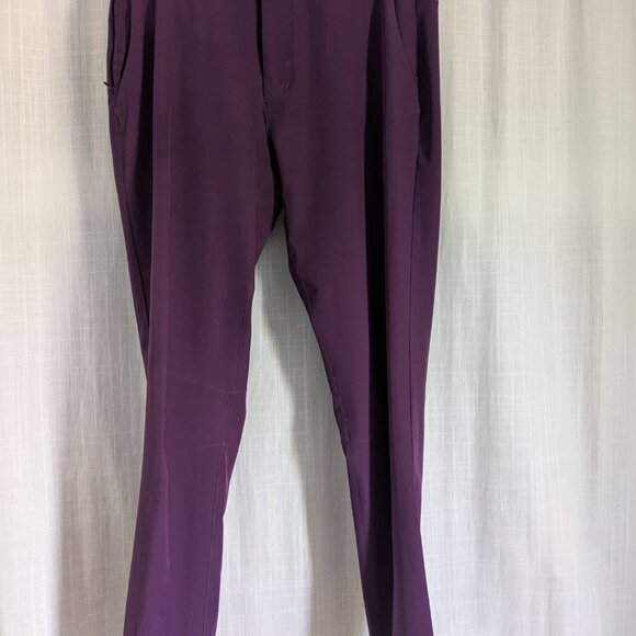 Fabletics "The Only" 4-way Stretch Pant, Purple (rare color), 34 X 32 - Picture 5 of 17